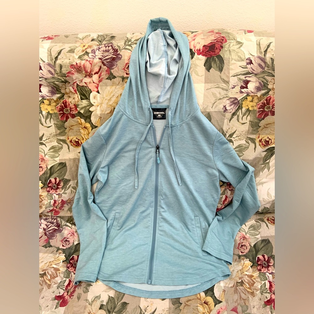 NWOT 32 Degrees Cool Lightweight Zip Hoodie